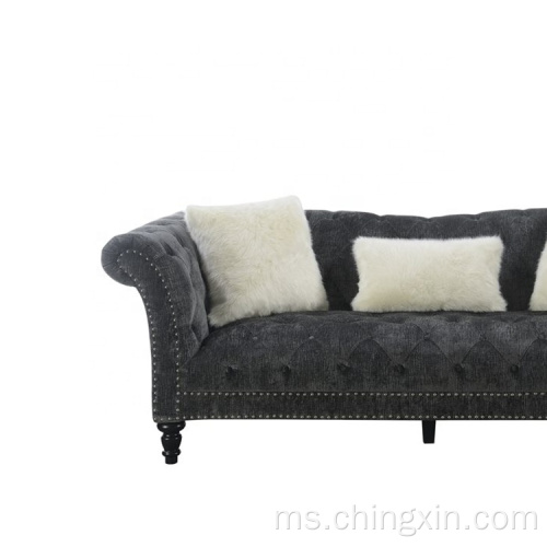 Velvet Sofa Set 3 Seater Living Room Sofa